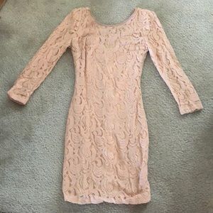 Blush dress